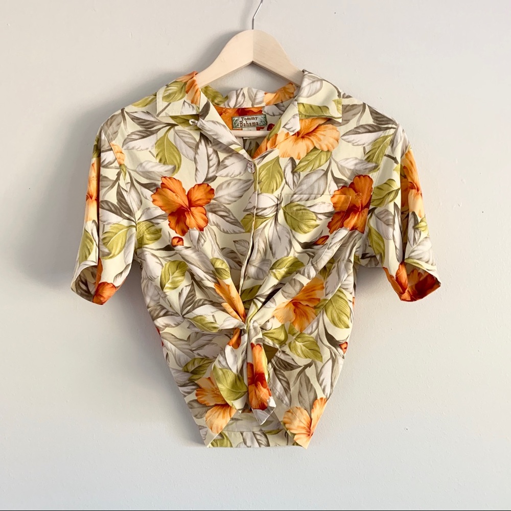 Vintage Tommy Bahama Hawaiian shirt